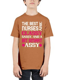 The best nurses are classysassy and a bit smart assy Style 1503# - nurse - Youth Tee Unisex