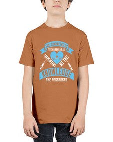 The character of the Nurses is as important as the knowledge she possesses Style 1507# - nurse - Youth Tee Unisex