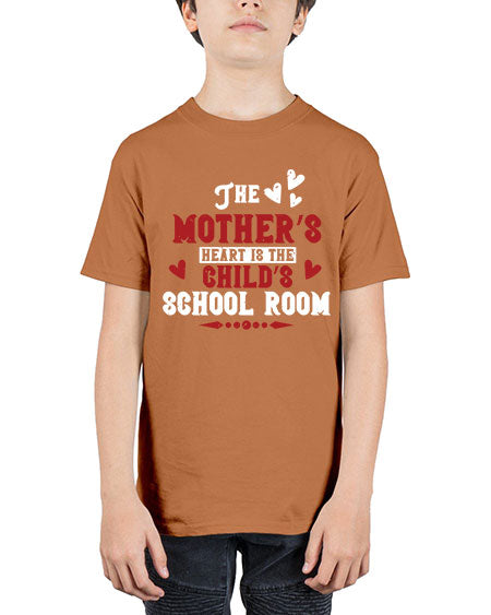 The mother’s heart is the child’s school room Style 221# - kids - Youth Tee Unisex