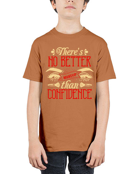 There’s no better makeup than confidence Style 177# - beauty - fashion - Youth Tee Unisex