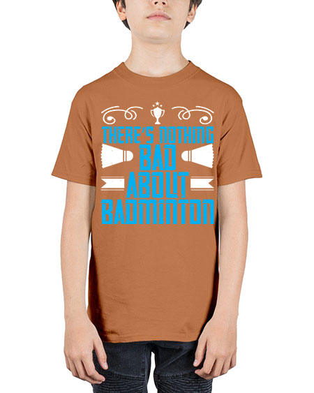 There’s nothing bad about badminton 1812# - badminton - Youth Tee Unisex