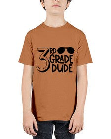 Third Grade Dude 957# - third grade - Youth Tee Unisex