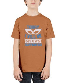 Today i will be my 256# - cartoon super hero - Youth Tee Unisex