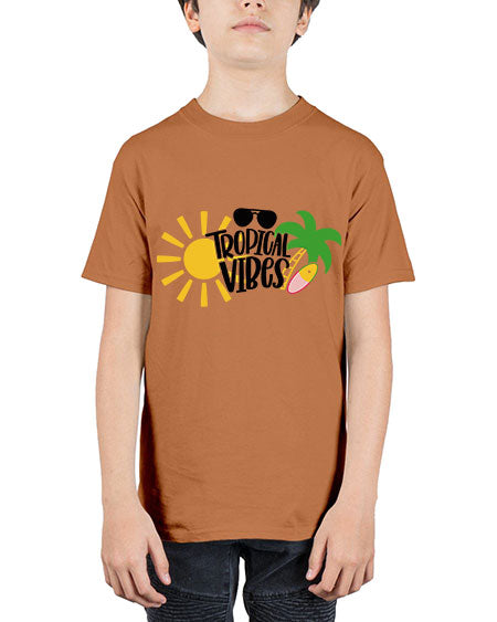 Tropical Vibes Style 9# - summer - Youth Tee Unisex