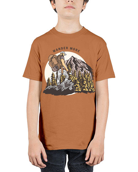 Wander More 3# - nature - Youth Tee Unisex