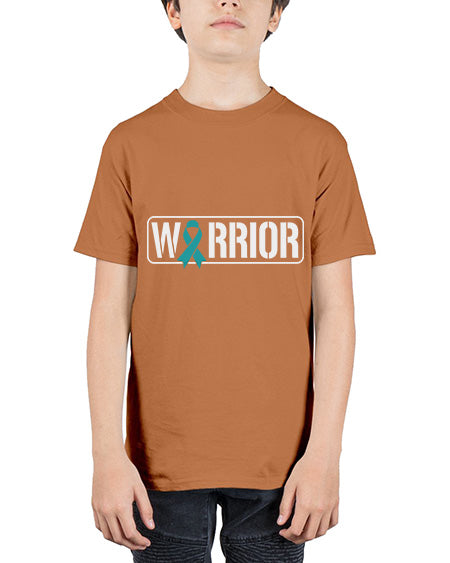 Warrior PTSD Awareness Teal Military 2# - PTSD - Youth Tee Unisex