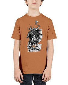 Warrior Skull Files 1208# - skull and bones - Youth Tee Unisex