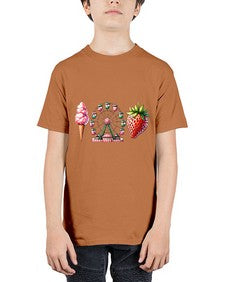 Watercolor Strawberry Fair 1693# - strawberry - Youth Tee Unisex