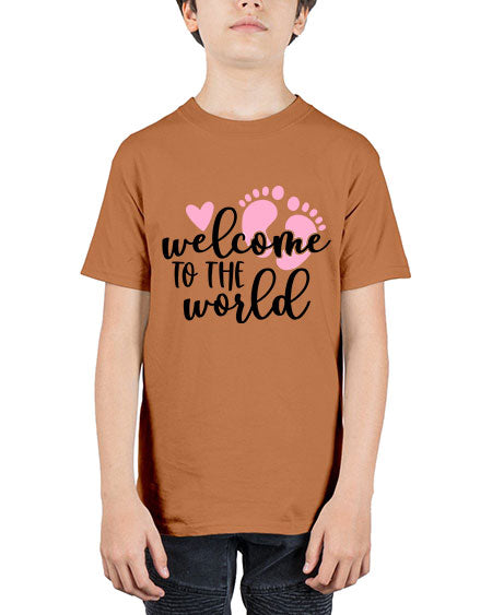 Welcome To The World Style 470# - baby - Youth Tee Unisex