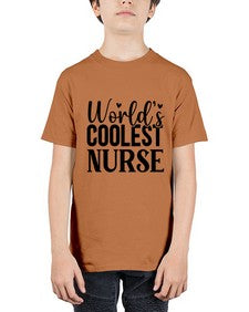 Worlds Coolest Nurse 1669# - nurse - Youth Tee Unisex