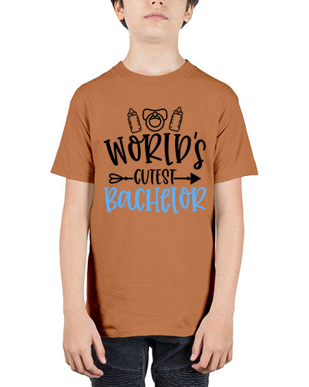Worlds Cutest Bachelor Style 474# - baby - Youth Tee Unisex