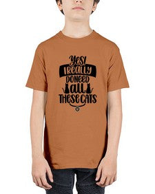 Yes I Really Do Need Style 109# - cats - Youth Tee Unisex