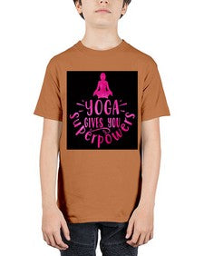 Yoga gives you superpowers  618# - yoga - Youth Tee Unisex