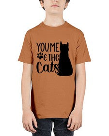 You Me The Cat Style 110# - cats - Youth Tee Unisex
