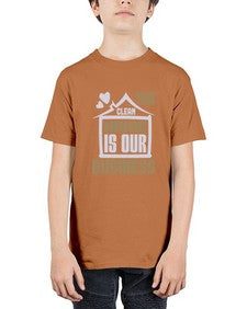 Your clean home is our Business Style 491# - cleaner - Youth Tee Unisex