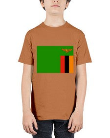 Zambia 2160# - world flags - Youth Tee Unisex