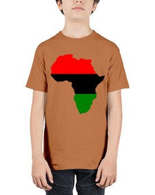 africamap 276# - black words and phrases - Youth Tee Unisex