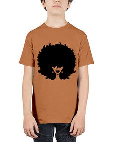 afro woman 69# - black girls or women - Youth Tee Unisex