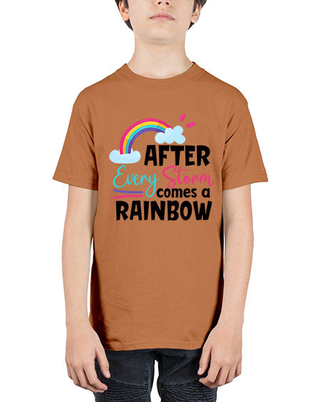 after every storm comes a rainbow Style 16# - baby - Youth Tee Unisex