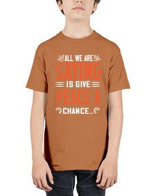 all we are saying 18# - vegan - Youth Tee Unisex