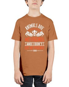 animals are my friends and i dont eat my friends 24# - vegan - Youth Tee Unisex