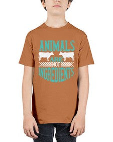 animals are not ingredients 562# - vegan - Youth Tee Unisex