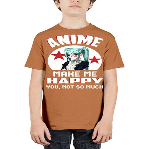 anime make me happy you not so much210# - anime - Youth Tee Unisex