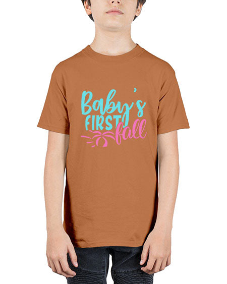 babys first fall Style 38# - baby - Youth Tee Unisex