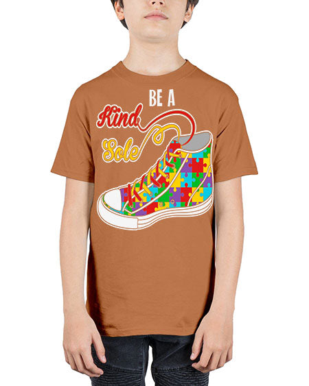 be a kind sole autism 59# - autism - Youth Tee Unisex