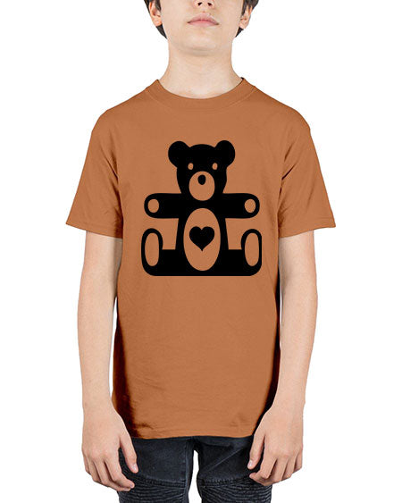 bear with heart 47# - bears - animals - Youth Tee Unisex