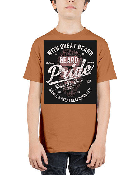 beard pride 51# - bears - animals - Youth Tee Unisex