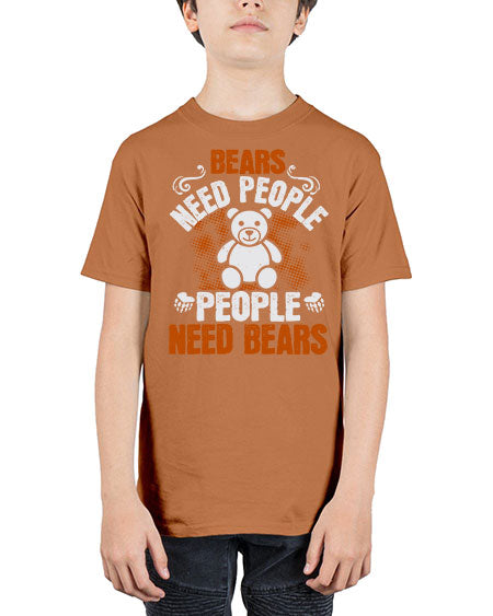 bears need people people need bears 59# - bears - animals - Youth Tee Unisex