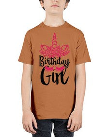 birthday girl 60# - unicorn - Youth Tee Unisex