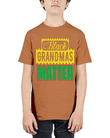 black grandmas matter 2# - black words and phrases - Youth Tee Unisex
