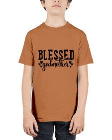 blessed godmother 103# - god parent - Youth Tee Unisex