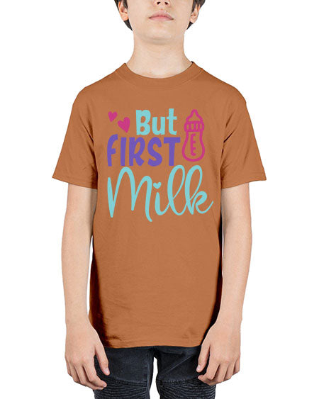 but first milk Style 49# - baby - Youth Tee Unisex