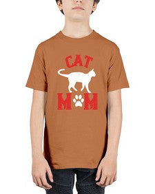 cat mom Style 35# - cats - Youth Tee Unisex