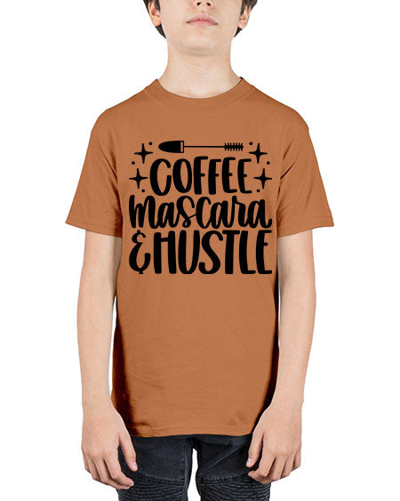 coffe mascara hustle 6# - beauty - fashion - Youth Tee Unisex