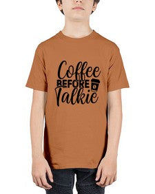 coffee before talkie 764# - tea - Youth Tee Unisex