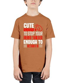 cute enough to stop your Style 689# - nurse - Youth Tee Unisex