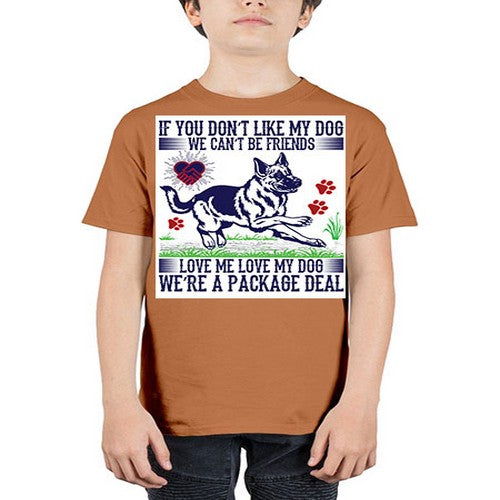 dog t shirt design 95# - dogs - Youth Tee Unisex
