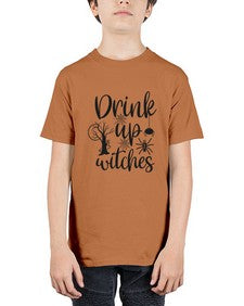 drink up witches 39# - witch - Youth Tee Unisex