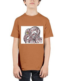 ethnic flamingo 423# - mandala - Youth Tee Unisex