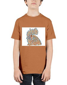 ethnic rooster 438# - mandala - Youth Tee Unisex