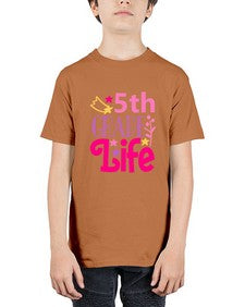 fifth grade life 78# - fifth grade - Youth Tee Unisex