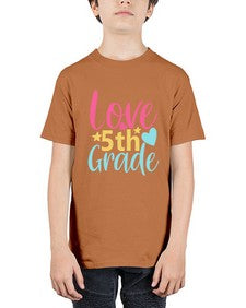 fifth grade love 83# - fifth grade - Youth Tee Unisex