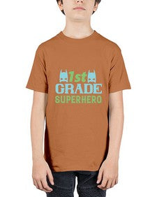 first Grade Superhero 157# - first grade - Youth Tee Unisex