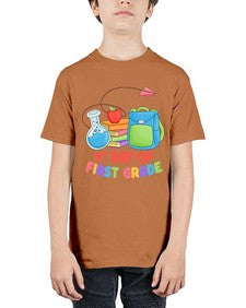first day of first Grade 100# - first grade - Youth Tee Unisex