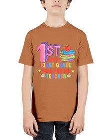 first day of first Grade 101# - first grade - Youth Tee Unisex