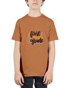 first day of first grade 102# - first grade - Youth Tee Unisex